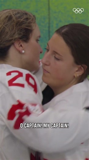 "Captain Clutch" leads by example on the field and beyond. ❤️ #Olympics #MilanoCortina2026