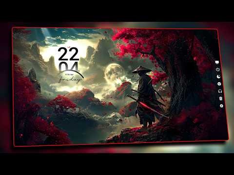 New Windows 11 Look AMAZING! The Eternal Samurai Setup!
