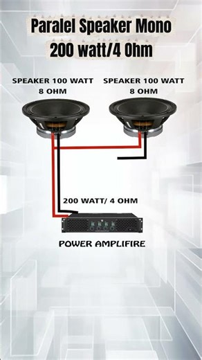 DIY Parallel Speaker Connection | Beginner Friendly