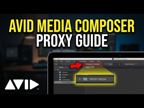 How to configure Avid Media Composer for proxy media and offline editing - Detailed Guide