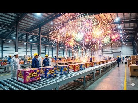 From Raw Metal Powder to Radiant Skies: The Incredible Journey of Giant Fireworks