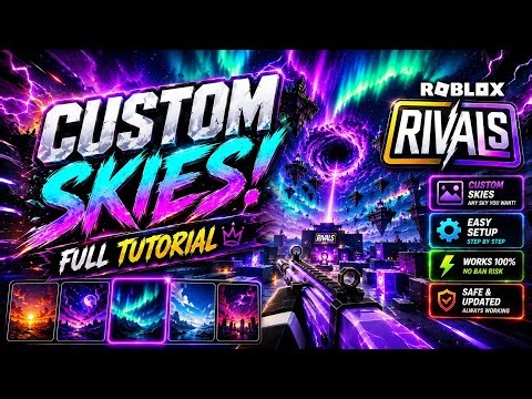 How To Get CUSTOM SKIES In Roblox Rivals! (Full Guide) RobloxRivals #Roblox #RobloxRivalsCustomSky
