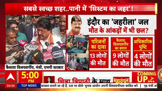LIVE | 'जहरीला जल'...कौन जिम्मेदार? | ABP News