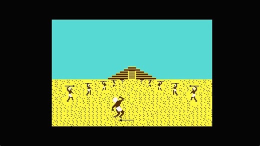 Amazing facts about one of the toughest Commodore 64 games ever made. #1AZTEC CHALLENGE (1983) — Cosmi CorporationDid you know it’s actually a completely different game from the original?The first Aztec Challenge (1982) was a side-scrolling platformer for Atari 8-bit computers by Robert Tegel Bonifacio. (See the original Atari version on the right.)When Cosmi wanted a Commodore 64 version, they gave the job to Paul Norman. He didn’t port the Atari game—nah, he created an entirely new multi-stage