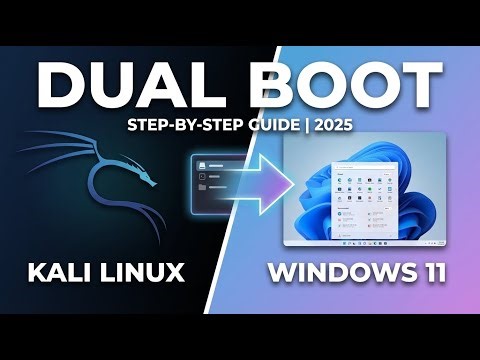 Dual Boot Kali Linux with Windows 11 | Step-by-Step Guide (2025)