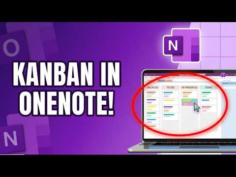 How To Create A Kanban Board In OneNote (2026)