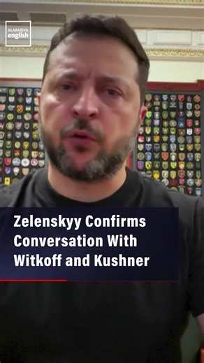 Ukrainian President Volodymyr Zelenskyy says he spoke with US envoys Steve Witkoff and Jared Kushner amid a spat with Donald Trump.