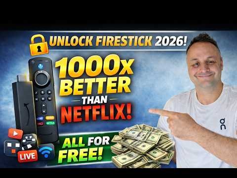 Jailbreak Firestick 2026 🔥 NO CODES — Watch Everything FREE (Ditch Netflix!)