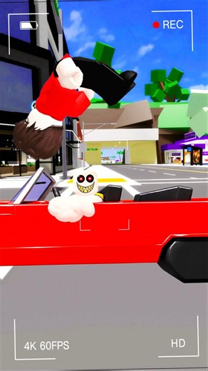 I Backflipped to Dodge the Car! 🚗 | Light Camera Action #roblox #robloxedit #upinipin
