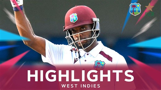 Justin Greaves Shines Again | Highlights | West Indies v Pakistan | 2nd Test Day 1