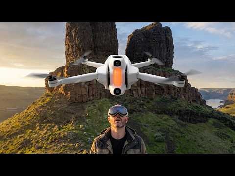 World's First 360° Drone and Apple Vision Pro (This Might Be the Greatest Spatial Accessory Ever)