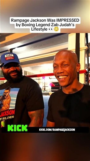 Rampage Jackson Was IMPRESSED by Boxing Legend Zab Judah's Lifestyle #rampagejackson #rampage