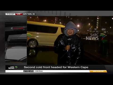 Second cold front headed for Western Cape