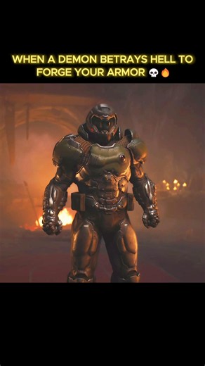 Demon That Forged Doom Slayer's Armor 💀🔥#doom #doomslayer #doomsday #shorts