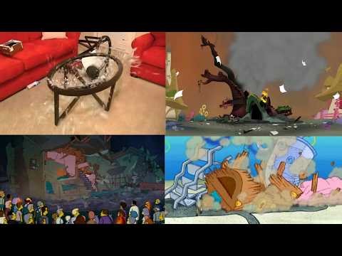 Houses/Apartments/Buildings Destroyed Compilation by ECX