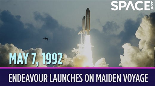 OTD in space - May 7: Space Shuttle Endeavour launches on maiden voyage