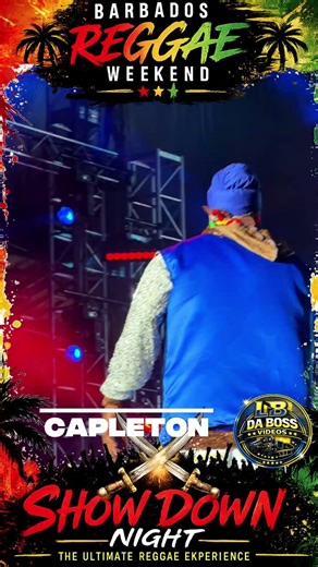 Capleton “Raggy Road” LIVE 🔥 Barbados Reggae Weekend #Capleton #Reggae #Barbados