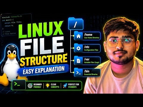 Linux File Structure Explained | Linux File System Tutorial for Beginners (Full Guide)