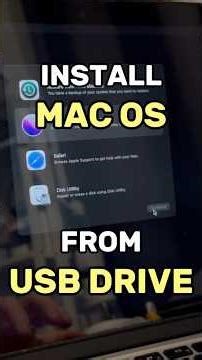 How to Create a Bootable macOS USB & Reinstall macOS (Terminal Method) #macos #shorts