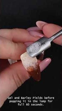 Milky Iced Coffee Nails with 3D Ice Cubes💅🏼☕