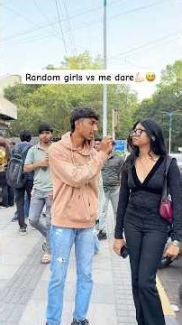 Random girls vs me/dare challenge😅💪🏻#shorts #dare #challenge #comedyprank