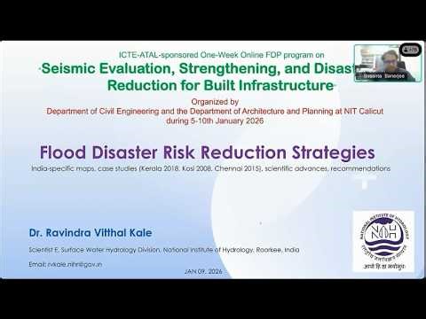 FDP - SESDRRBI : Session-9: Flood Disaster Risk Reduction Strategies
