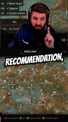 Do this before anything in The Witcher 3!