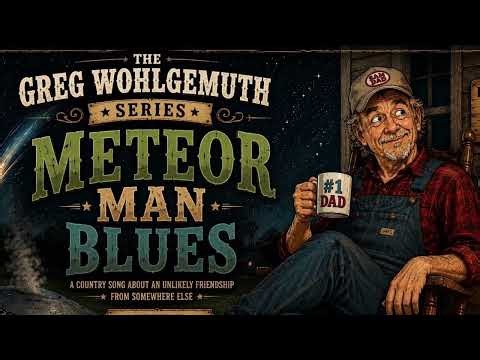 METEOR MAN BLUES | Greg Wohlgemuth Series | Funny Country Alien Song