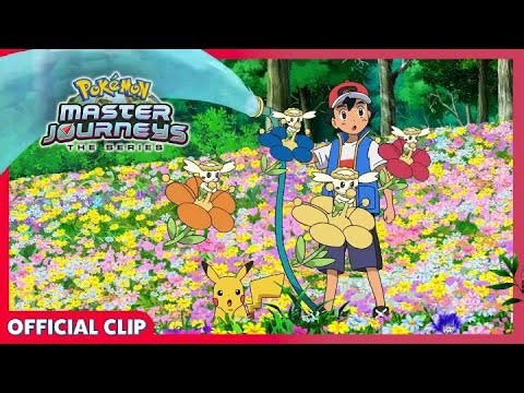 Flabébé’s Flower Lost a Petal! | Pokémon Master Journeys: The Series | Official Clip