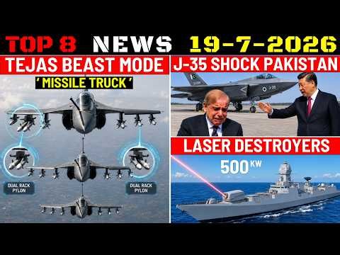 Indian Defence Updates : Tejas Mk1A Beast Mode,500 KW Laser Destroyers,J-35 Shock To Pakistan