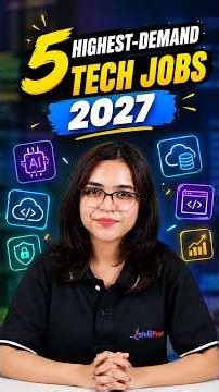 Top 5 Tech Jobs That Will Be in Demand in 2027 🚀 #shorts