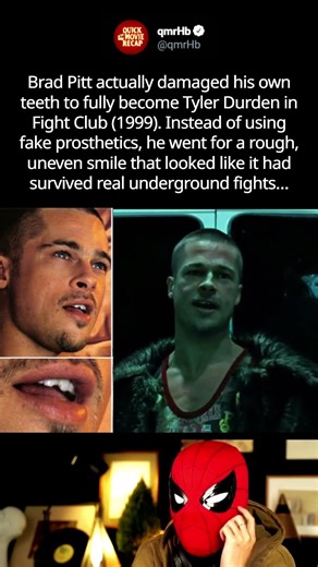 Brad Pitt Took “Fight Club” Way Too Seriously