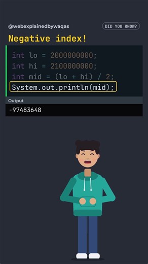 Binary Search Hid a Famous Bug in Java 🤯