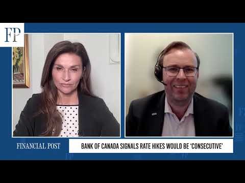 Bank of Canada signals rate hikes would be 'consecutive'