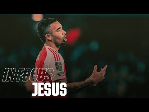 GABRIEL JESUS IN FOCUS 🇧🇷 | Our striker's first start in nearly a year versus Crystal Palace ❤️