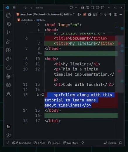VS Code Can Help You Recover Old Version of Your Code