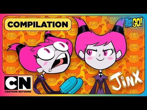 😈🩷 Jinx, a Total Baddie? 🩷😈 Villain Best Bits | Teen Titans Go! | Cartoon Network Asia
