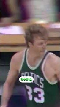 "Course me, ya know" - Larry Bird #NBA #LarryBird #Basketball #Prod