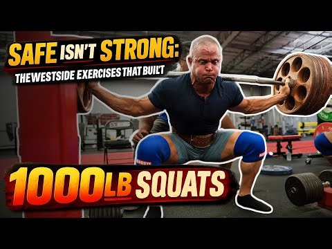 Safe Isn’t Strong: The Westside Exercises That Built 1000lb Squats