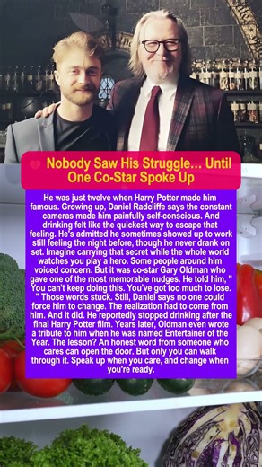 How Gary Oldman Saved Daniel Radcliffe's Life During Harry Potter