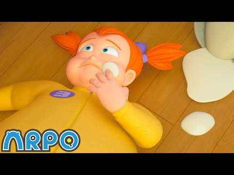 Emma's Sugar CRASH 🎂 ARPO the Robot Full Episodes | Season 1 - Episode 40-41 | Funny Kids Cartoons