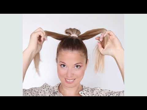 Easy hairstyles anyone can do in minutes ✨ #easyhairstyle #quickhair #hairtutorial #hairreels