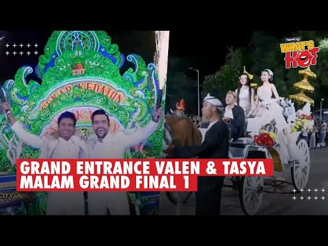 FULL Arak-Arakan MEGAH Saat Valen & Tasya Memasuki Studio EMTEK City Di Malam Grand Final 1 #da7