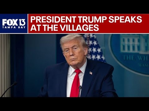 LIVE: President Trump speaks in The Villages