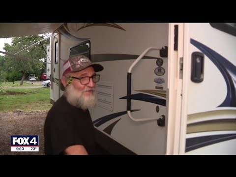 Homeless FW veteran gets new RV, hopes to reunite with dog