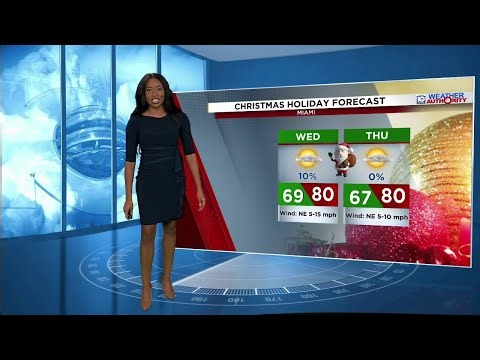 Here is the Christmas weather forecast in South Florida