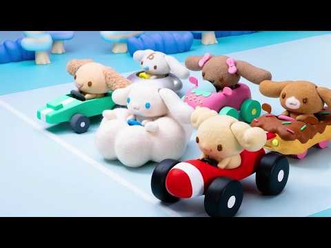 The Great Forest Car Race | Cinnamoroll Stop Motion Animation