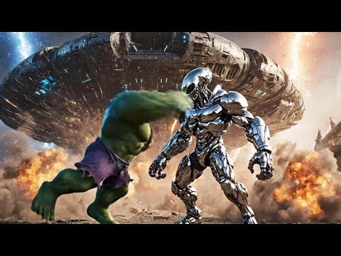 Aliens Are Landing! 👽💥 Spider Hulk to the Rescue! 🕷️🟢 | Epic Superhero Action