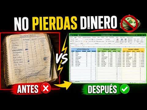 Cómo Hacer un INVENTARIO EXPRESS en EXCEL Sin Complicaciones