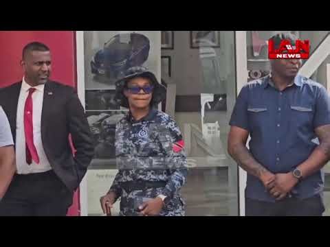 DCP Martin leads troops: Armed police flood DPP’s Office as tensions rise over Kaia Sealy protest